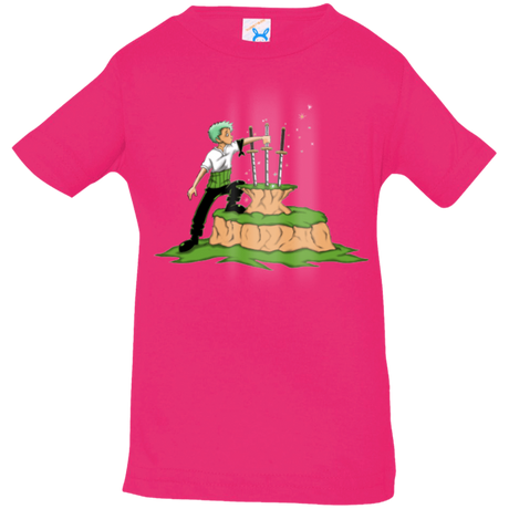 T-Shirts Hot Pink / 6 Months 3 Swords in the Stone Infant PremiumT-Shirt