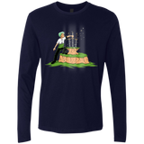 T-Shirts Midnight Navy / Small 3 Swords in the Stone Men's Premium Long Sleeve