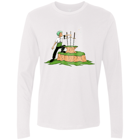 T-Shirts White / Small 3 Swords in the Stone Men's Premium Long Sleeve
