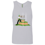 T-Shirts Heather Grey / Small 3 Swords in the Stone Men's Premium Tank Top