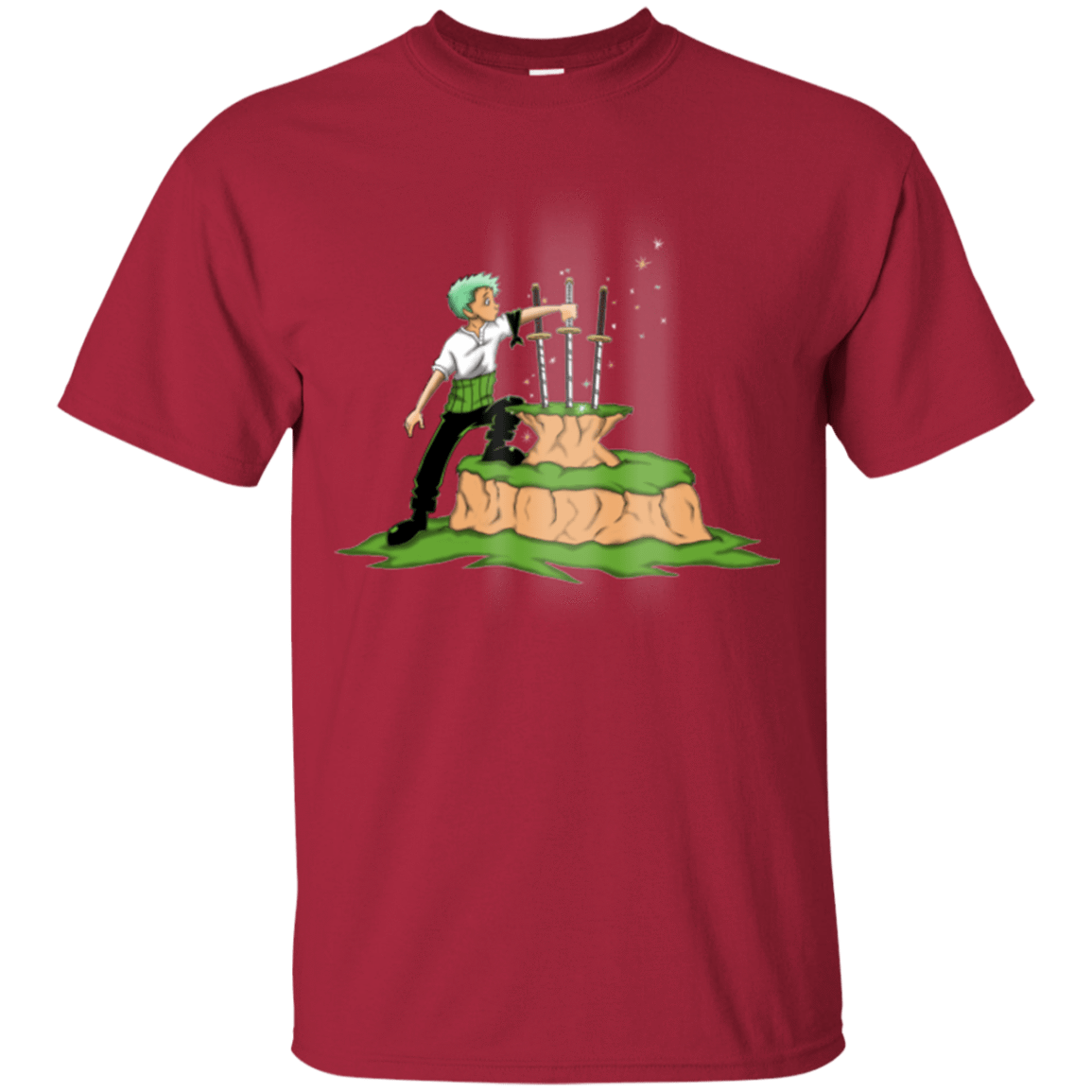 T-Shirts Cardinal / Small 3 Swords in the Stone T-Shirt