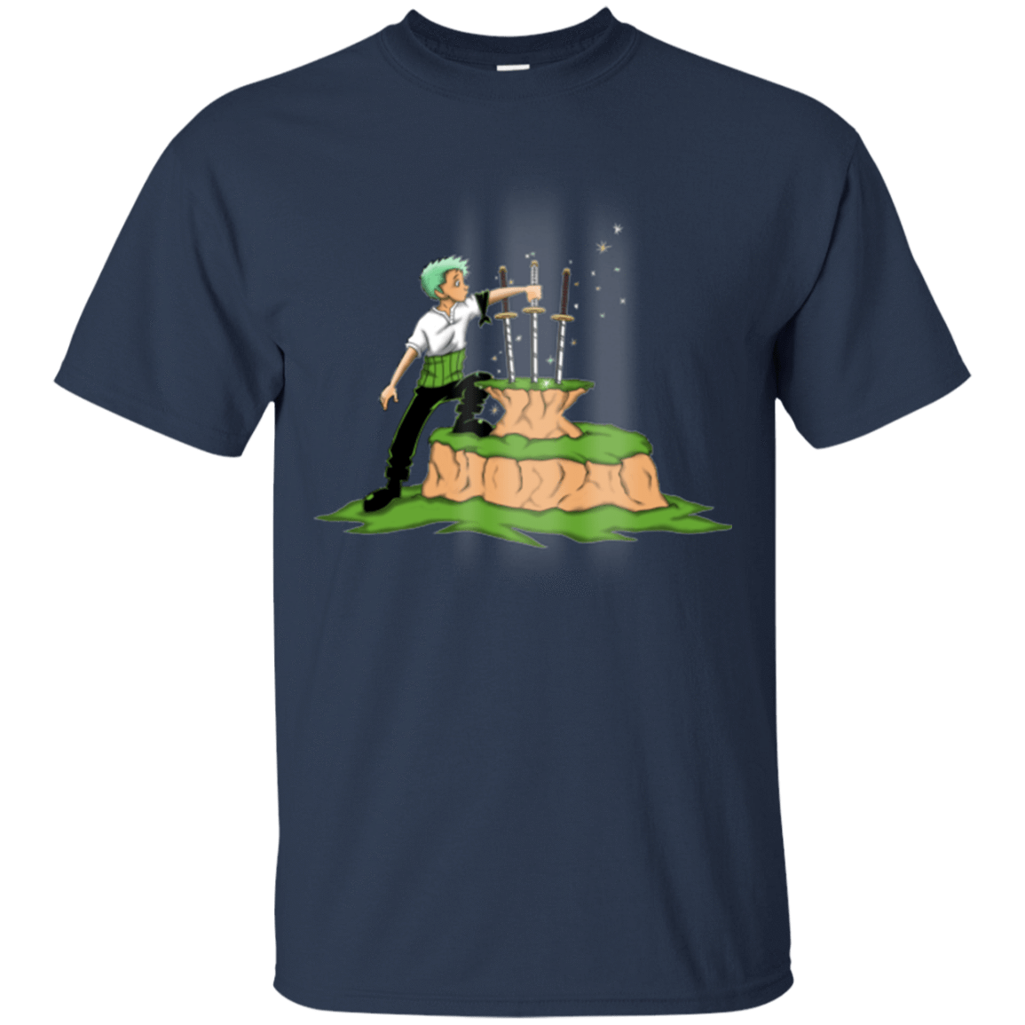 T-Shirts Navy / Small 3 Swords in the Stone T-Shirt