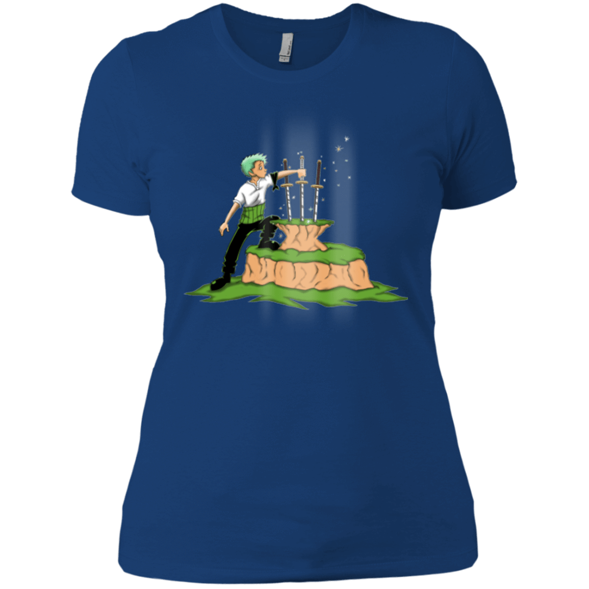 T-Shirts Royal / X-Small 3 Swords in the Stone Women's Premium T-Shirt