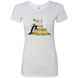 T-Shirts Heather White / Small 3 Swords in the Stone Women's Triblend T-Shirt