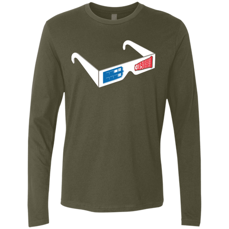T-Shirts Military Green / Small 3DW Men's Premium Long Sleeve