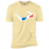 T-Shirts Banana Cream / X-Small 3DW Men's Premium T-Shirt