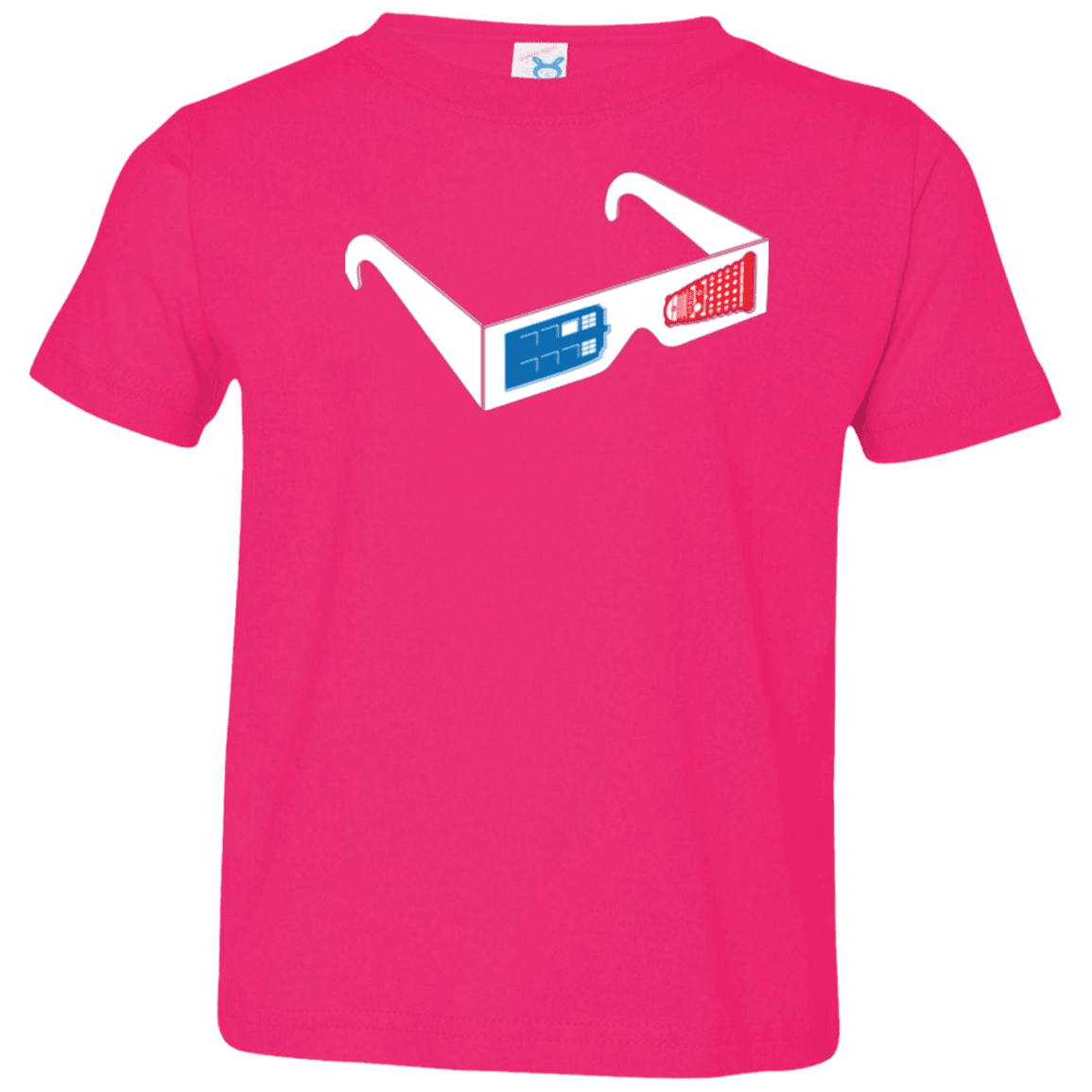 T-Shirts Hot Pink / 2T 3DW Toddler Premium T-Shirt