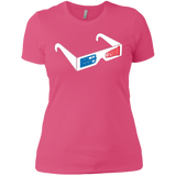 T-Shirts Hot Pink / X-Small 3DW Women's Premium T-Shirt