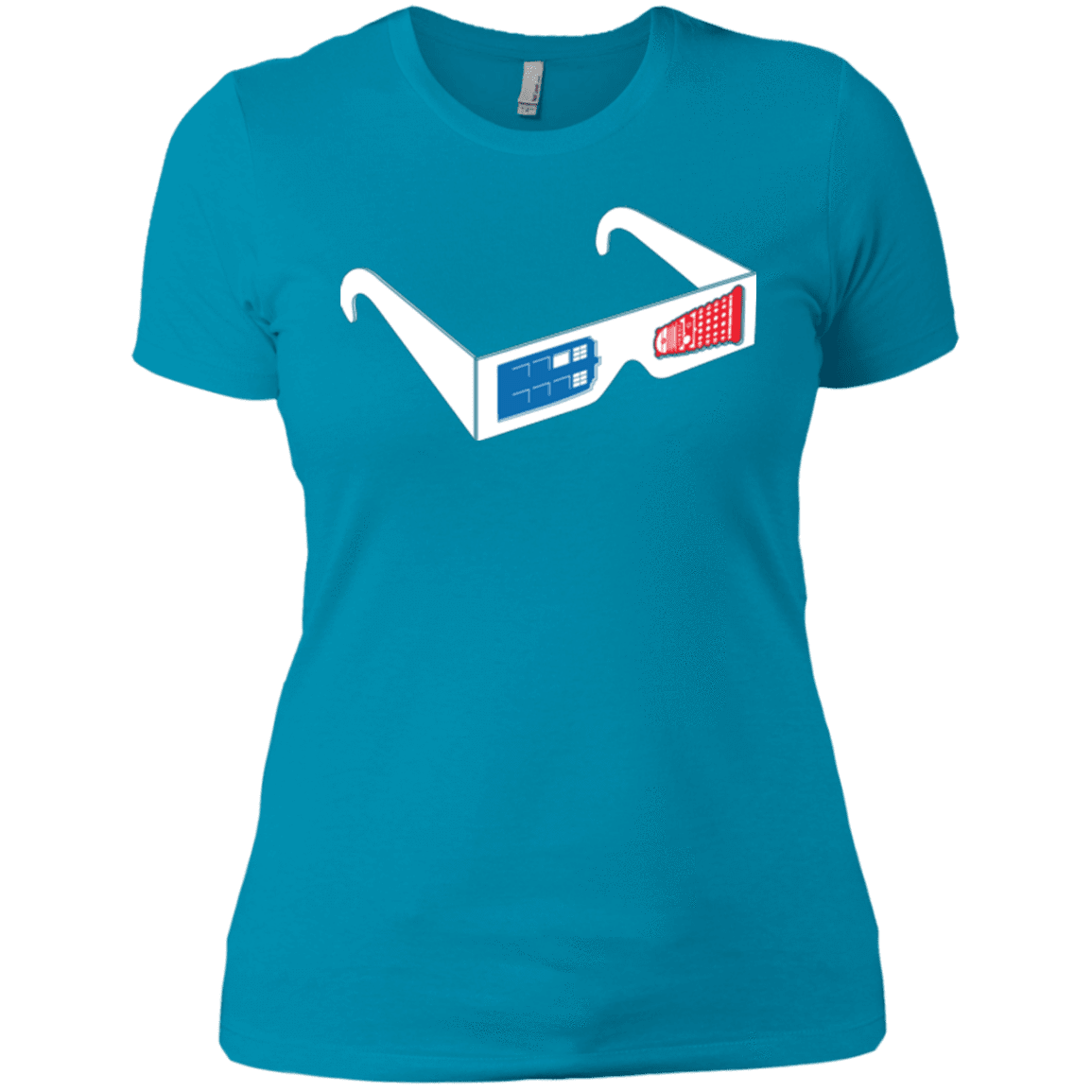 T-Shirts Turquoise / X-Small 3DW Women's Premium T-Shirt