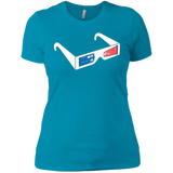 T-Shirts Turquoise / X-Small 3DW Women's Premium T-Shirt