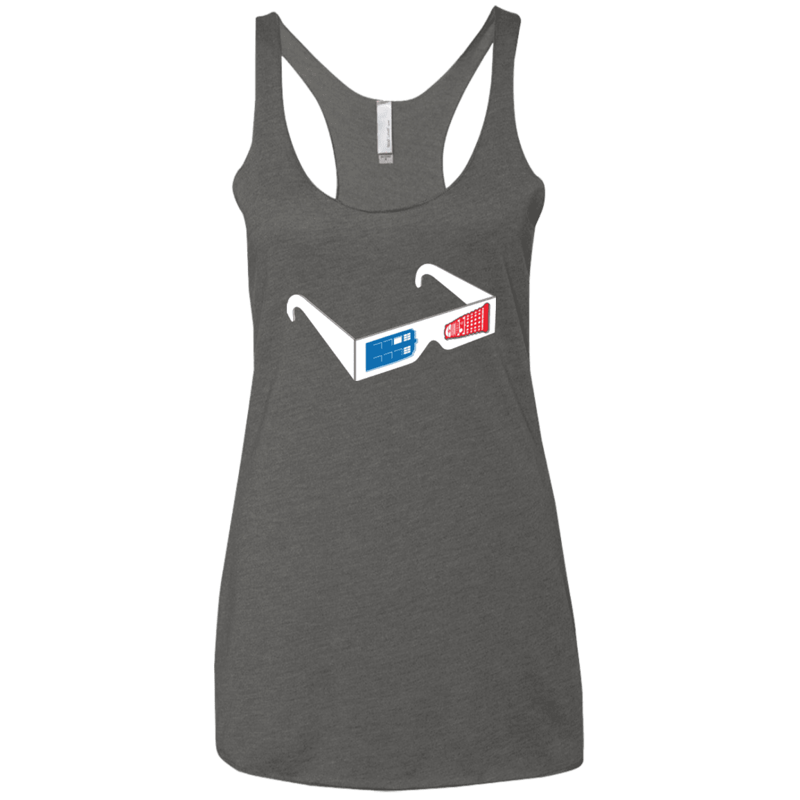 T-Shirts Premium Heather / X-Small 3DW Women's Triblend Racerback Tank
