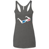 T-Shirts Premium Heather / X-Small 3DW Women's Triblend Racerback Tank
