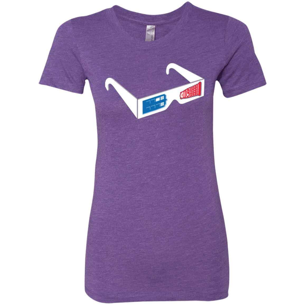 T-Shirts Purple Rush / Small 3DW Women's Triblend T-Shirt