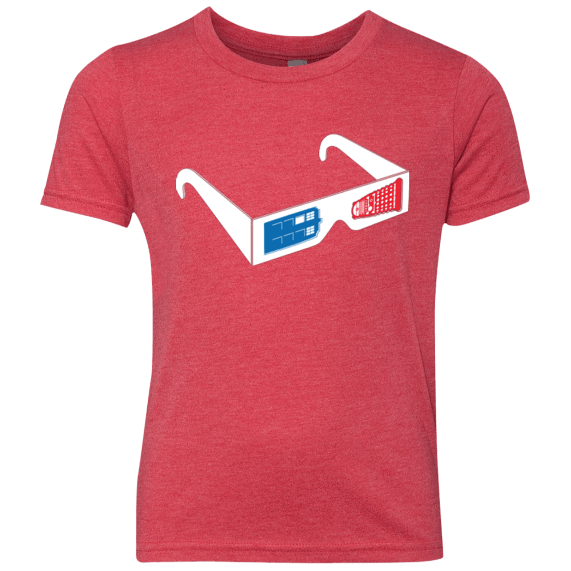 T-Shirts Vintage Red / YXS 3DW Youth Triblend T-Shirt