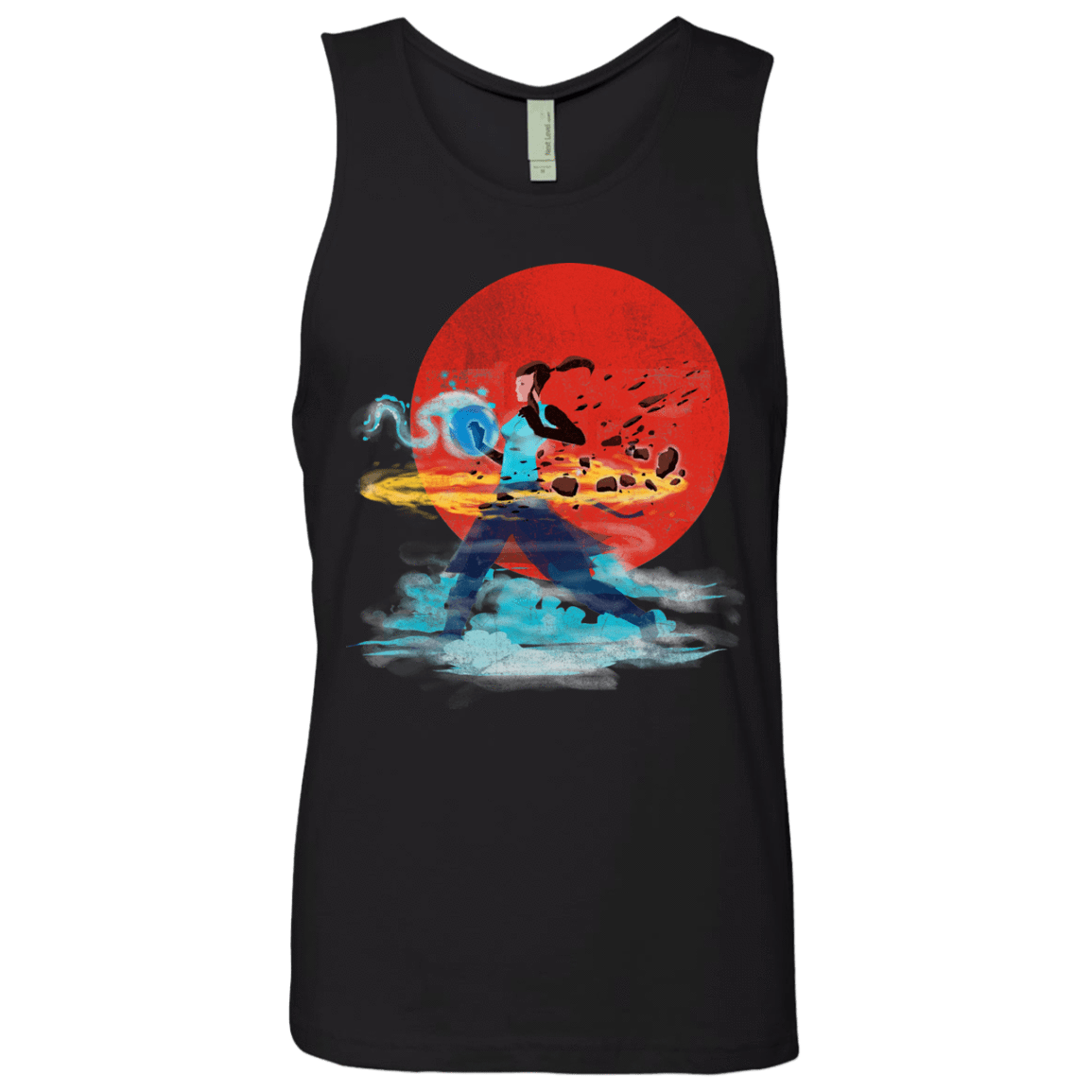 T-Shirts Black / S 4 powers Men's Premium Tank Top