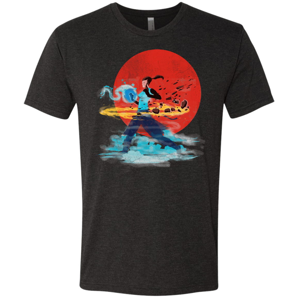 T-Shirts Vintage Black / S 4 powers Men's Triblend T-Shirt