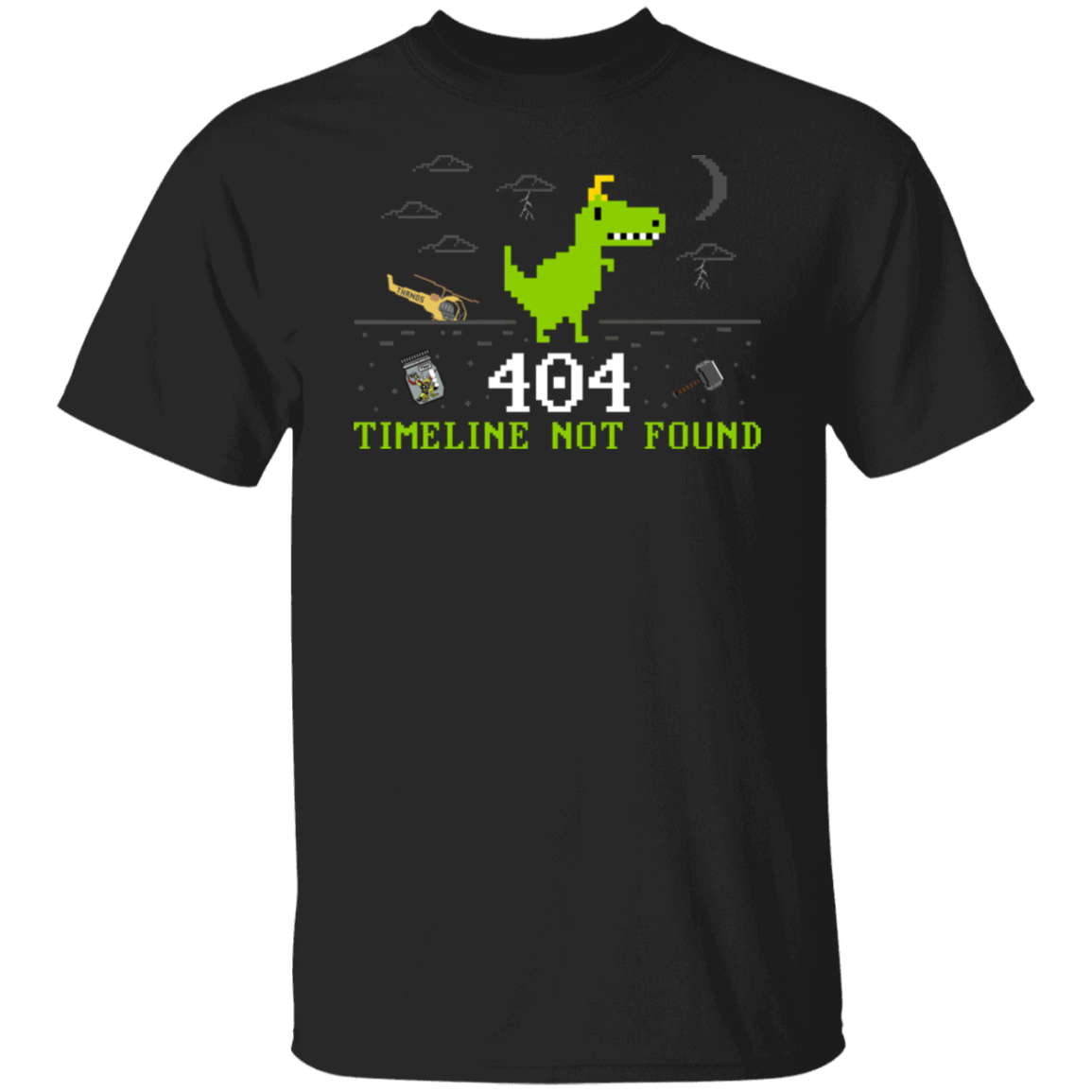 T-Shirts Black / S 404 Timeline T-Shirt