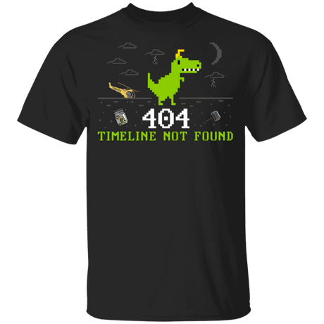 T-Shirts Black / YXS 404 Timeline Youth T-Shirt