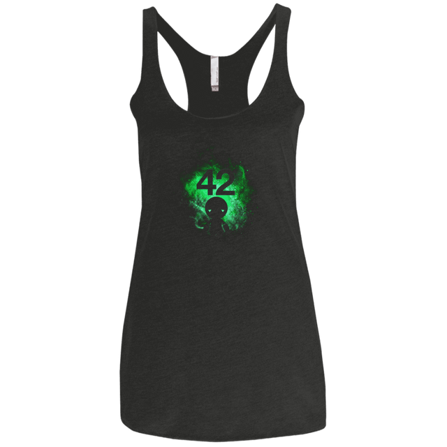 T-Shirts Vintage Black / X-Small 42 ART Women's Triblend Racerback Tank