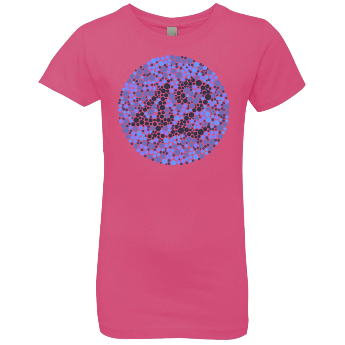 T-Shirts Hot Pink / YXS 42 blind test Girls Premium T-Shirt