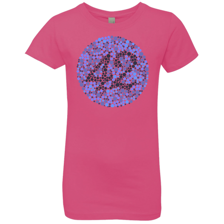 T-Shirts Hot Pink / YXS 42 blind test Girls Premium T-Shirt