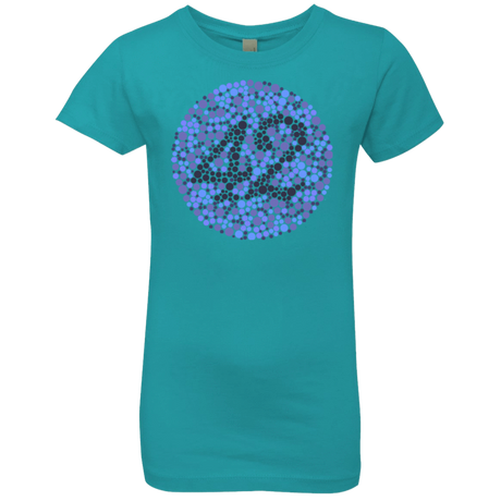 T-Shirts Tahiti Blue / YXS 42 blind test Girls Premium T-Shirt