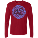 T-Shirts Cardinal / Small 42 blind test Men's Premium Long Sleeve