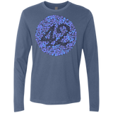 T-Shirts Indigo / Small 42 blind test Men's Premium Long Sleeve