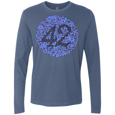 T-Shirts Indigo / Small 42 blind test Men's Premium Long Sleeve