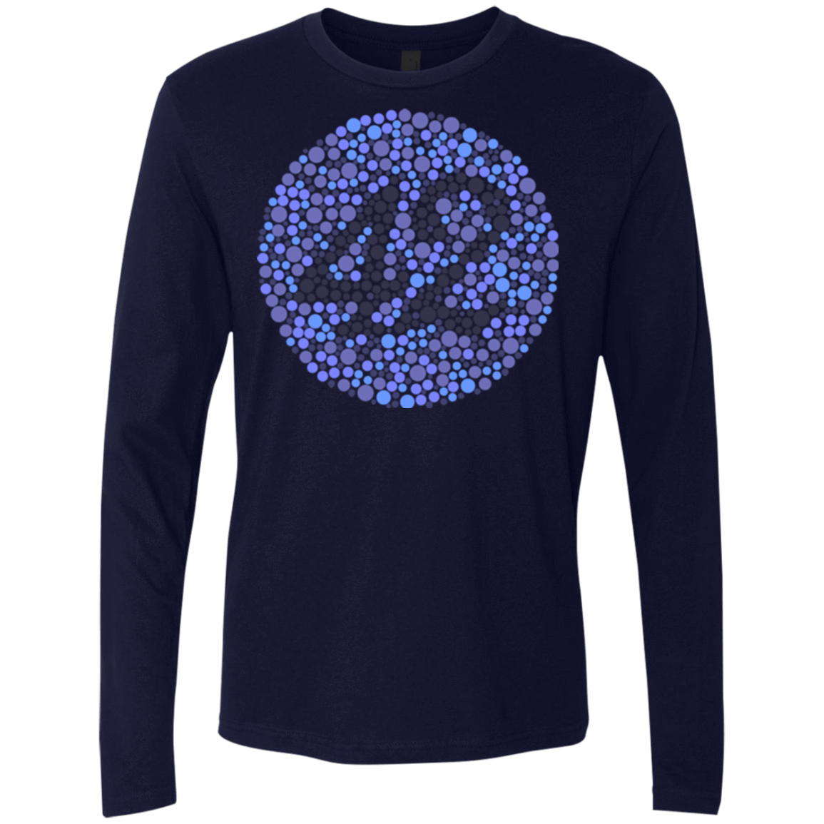 T-Shirts Midnight Navy / Small 42 blind test Men's Premium Long Sleeve