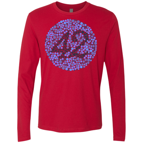 T-Shirts Red / Small 42 blind test Men's Premium Long Sleeve