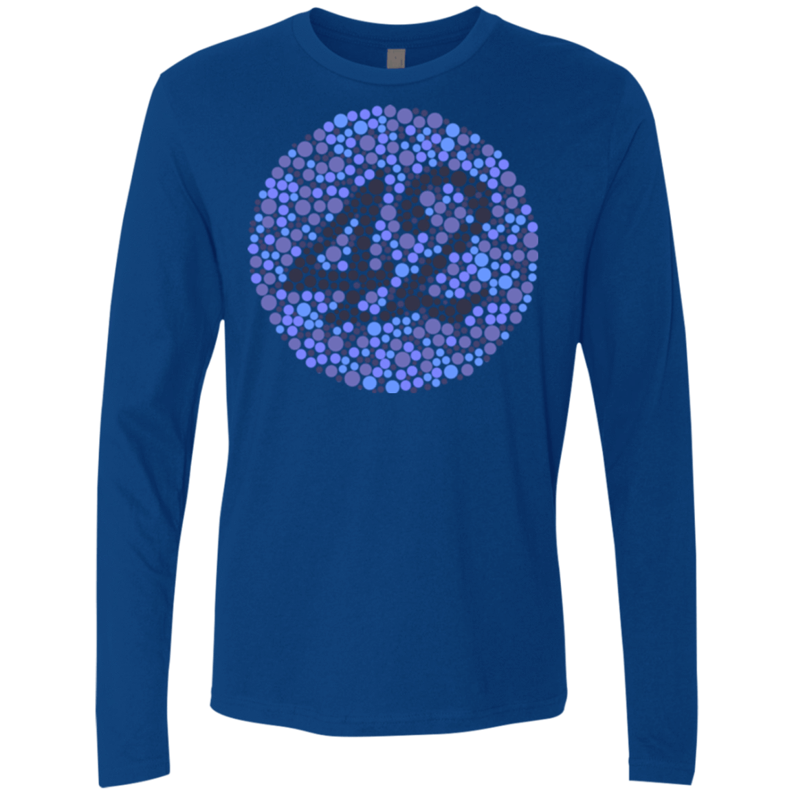 T-Shirts Royal / Small 42 blind test Men's Premium Long Sleeve