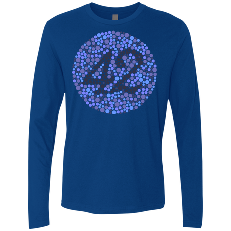 T-Shirts Royal / Small 42 blind test Men's Premium Long Sleeve