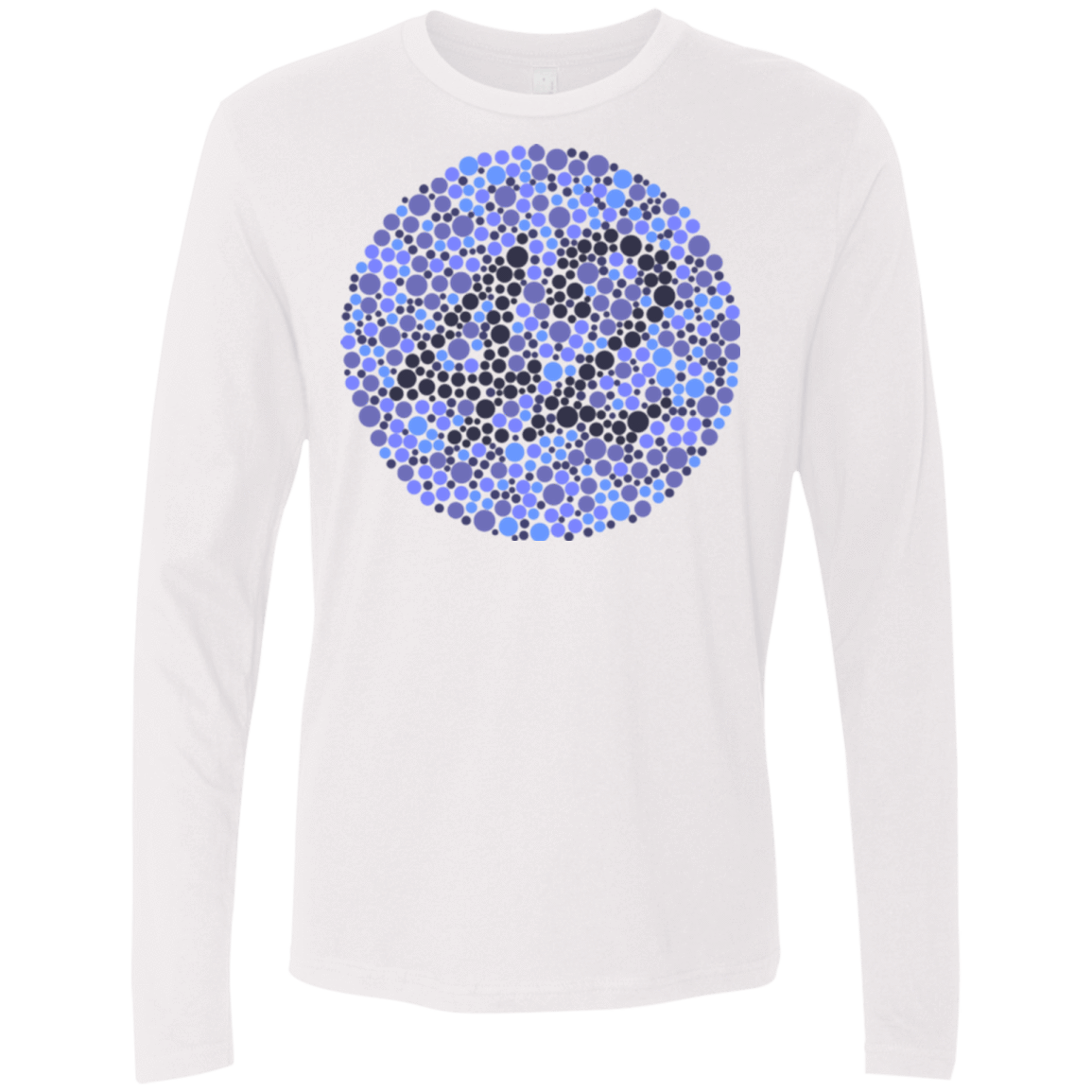 T-Shirts White / Small 42 blind test Men's Premium Long Sleeve