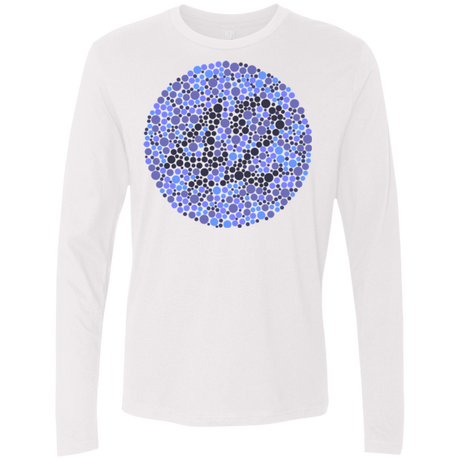 T-Shirts White / Small 42 blind test Men's Premium Long Sleeve