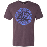 T-Shirts Vintage Purple / Small 42 blind test Men's Triblend T-Shirt