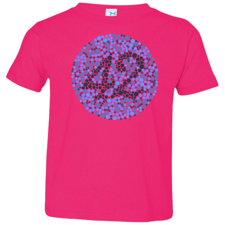 T-Shirts Hot Pink / 2T 42 blind test Toddler Premium T-Shirt