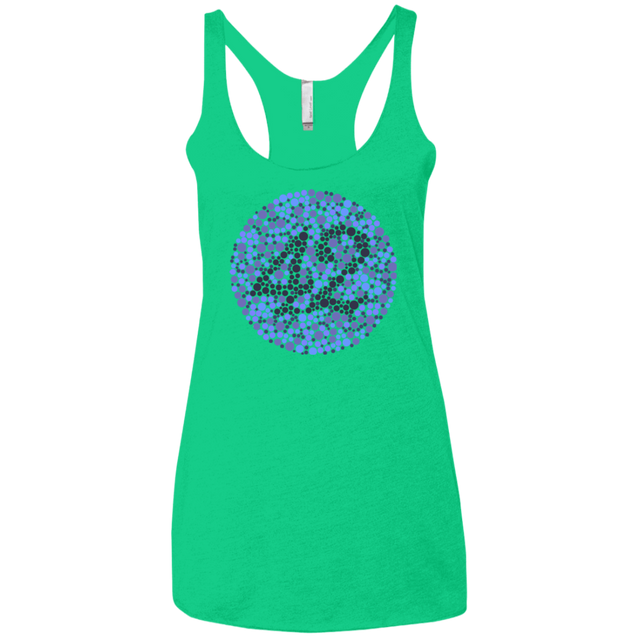 T-Shirts Envy / X-Small 42 blind test Women's Triblend Racerback Tank