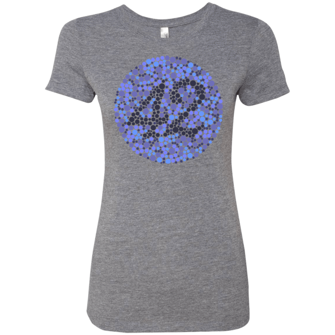 T-Shirts Premium Heather / Small 42 blind test Women's Triblend T-Shirt