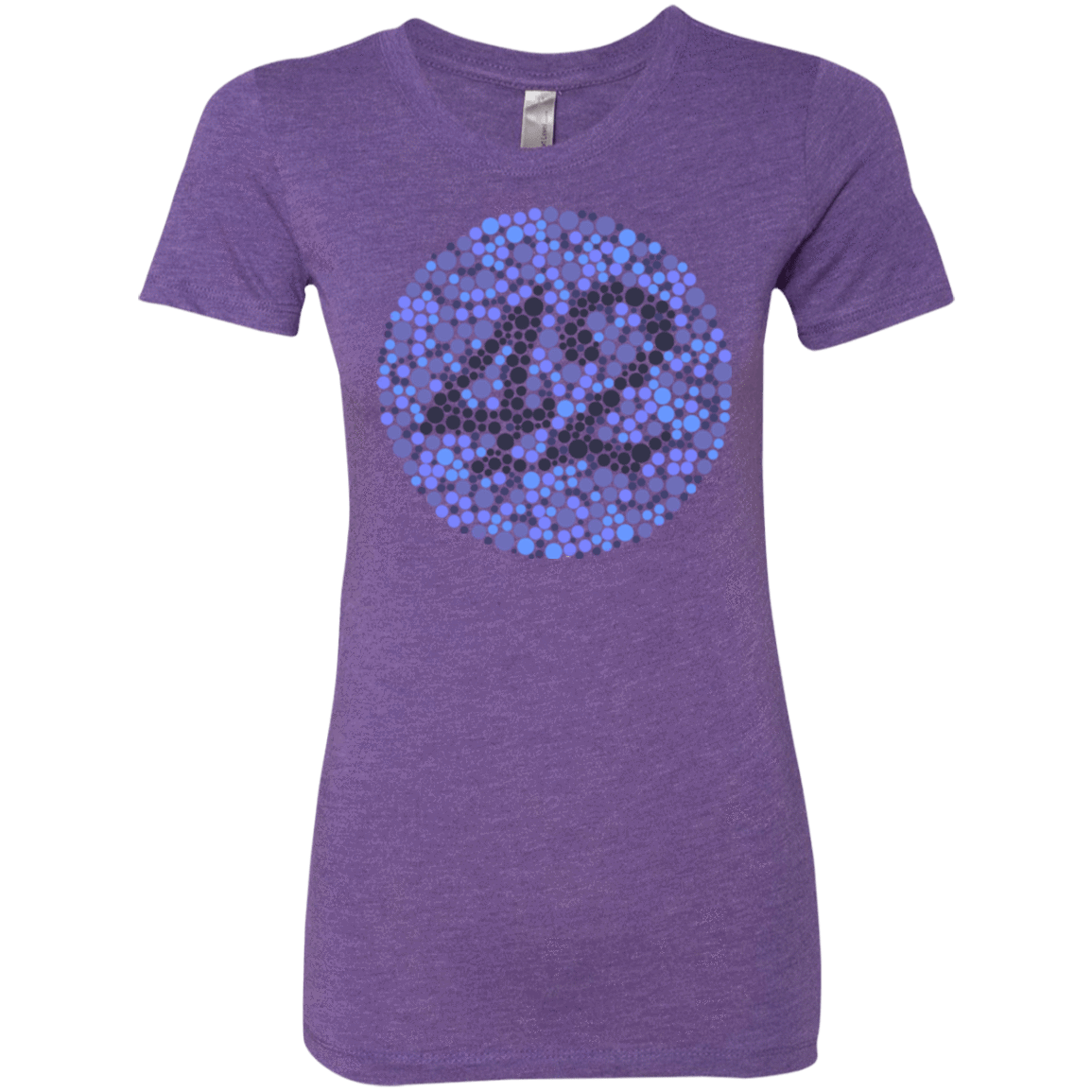 T-Shirts Purple Rush / Small 42 blind test Women's Triblend T-Shirt