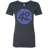T-Shirts Vintage Navy / Small 42 blind test Women's Triblend T-Shirt