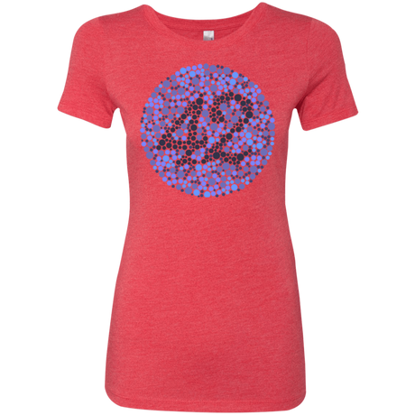 T-Shirts Vintage Red / Small 42 blind test Women's Triblend T-Shirt