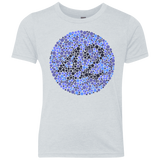 T-Shirts Heather White / YXS 42 blind test Youth Triblend T-Shirt
