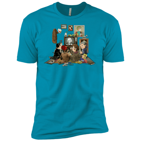 T-Shirts Turquoise / YXS 50 Years Of The Doctor Boys Premium T-Shirt