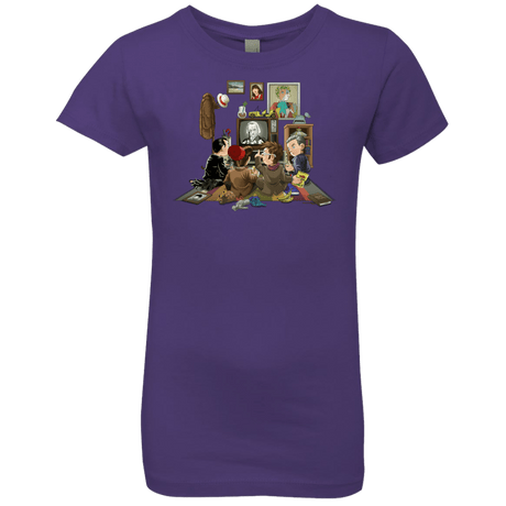 T-Shirts Purple Rush / YXS 50 Years Of The Doctor Girls Premium T-Shirt