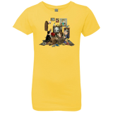 T-Shirts Vibrant Yellow / YXS 50 Years Of The Doctor Girls Premium T-Shirt