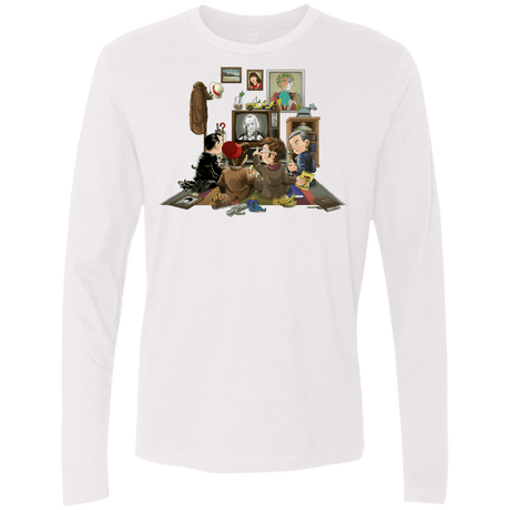 T-Shirts White / Small 50 Years Of The Doctor Men's Premium Long Sleeve