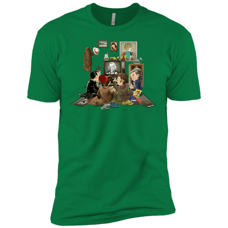 T-Shirts Kelly Green / X-Small 50 Years Of The Doctor Men's Premium T-Shirt