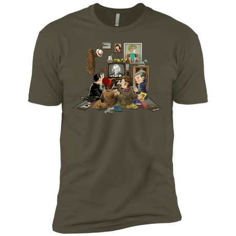 T-Shirts Military Green / X-Small 50 Years Of The Doctor Men's Premium T-Shirt