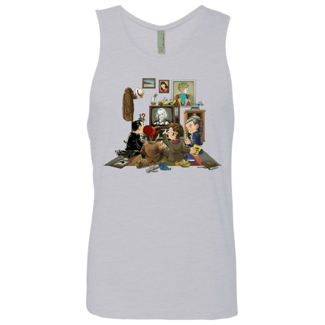 T-Shirts Heather Grey / Small 50 Years Of The Doctor Men's Premium Tank Top